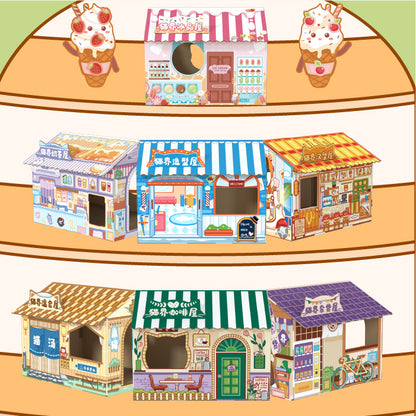 Paper Cat House