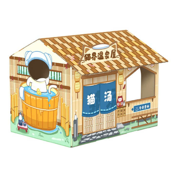 Paper Cat House