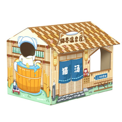 Paper Cat House