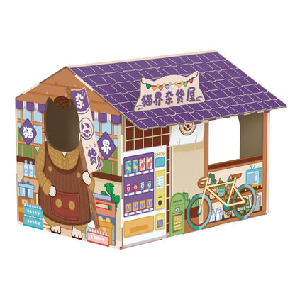 Paper Cat House
