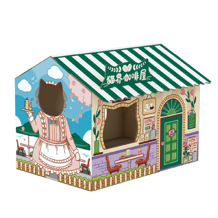 Paper Cat House