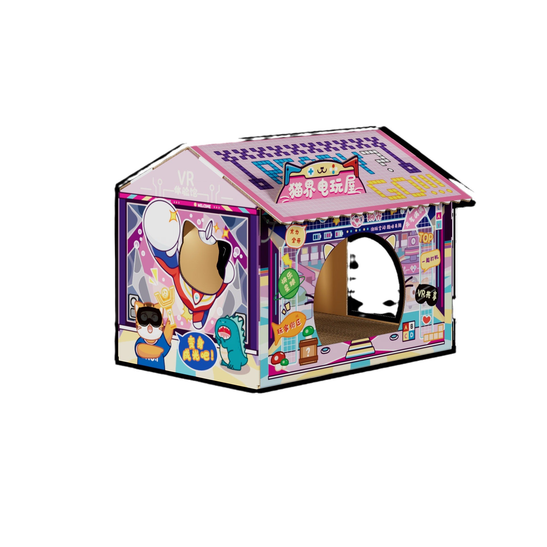 Paper Cat House