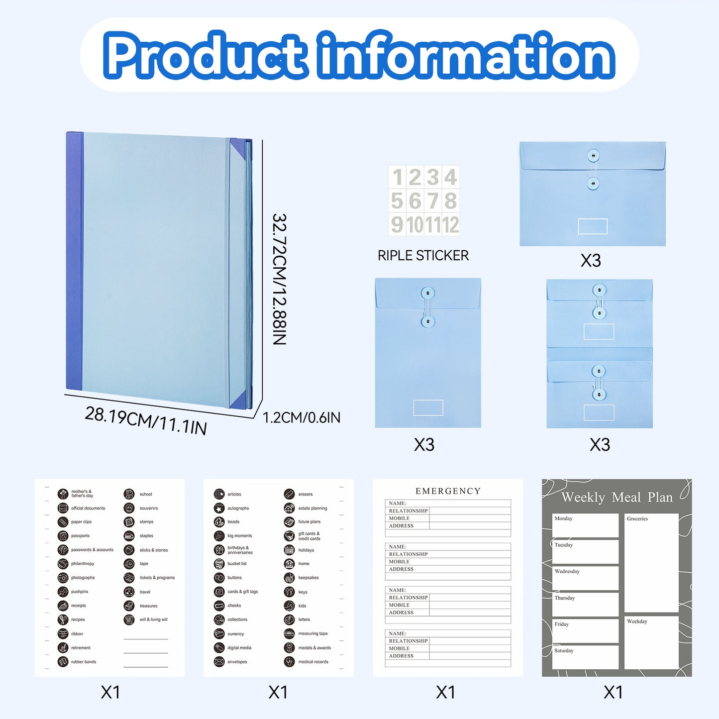 Paper File Folder