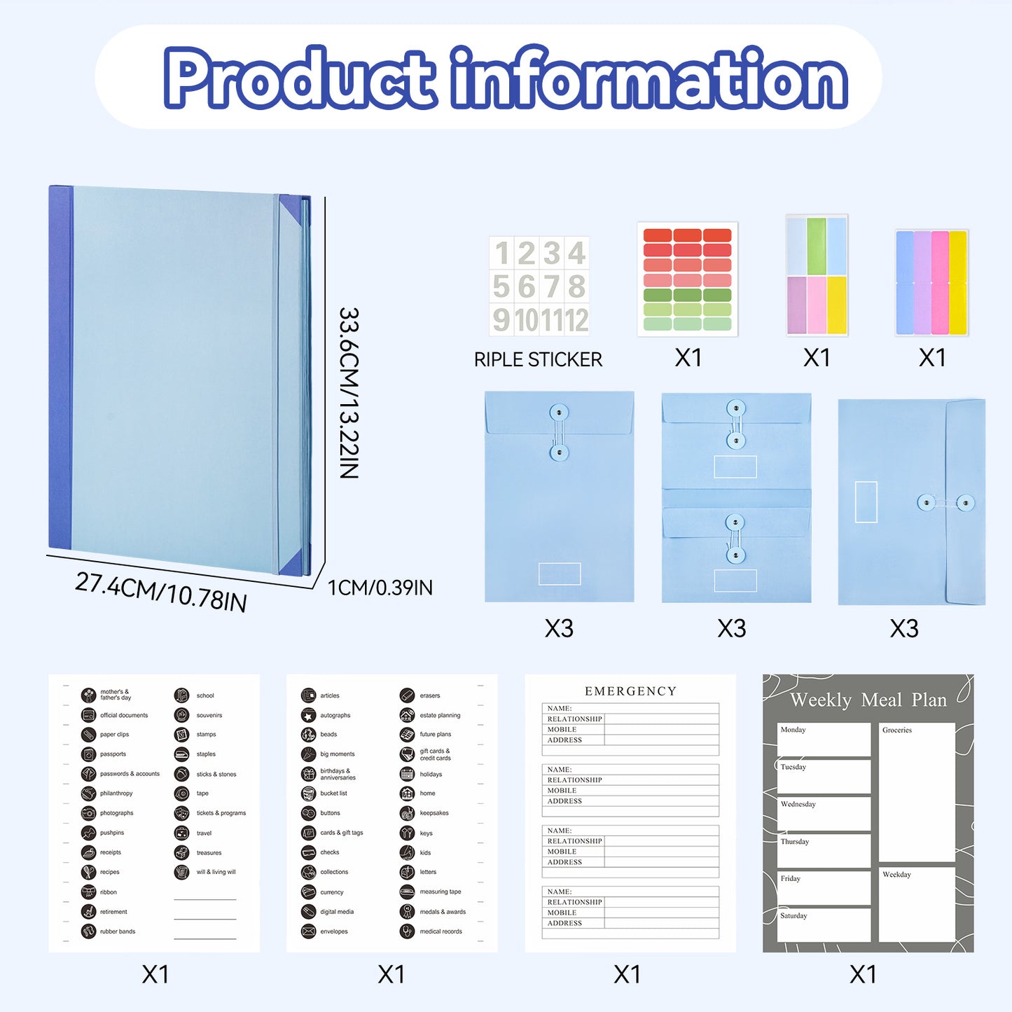 Paper File Folder
