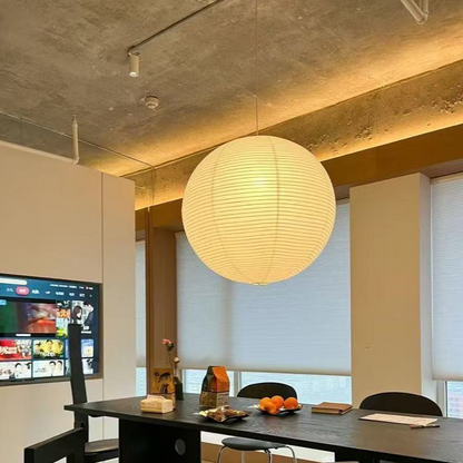 Paper pendant lamp