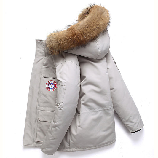 Parker Hooded down Jacket for Men and Women