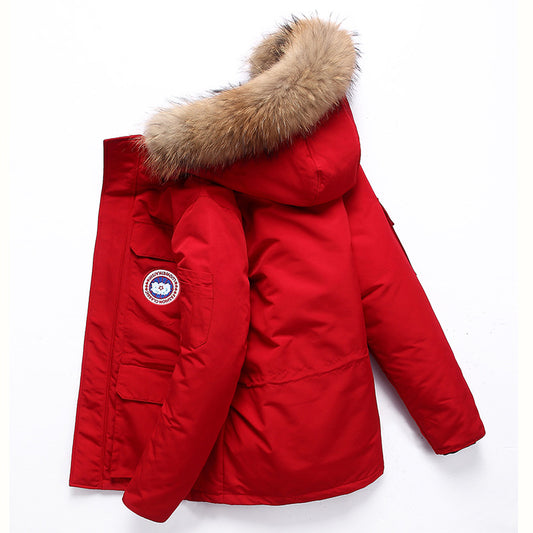 Parker Hooded down Jacket for Men and Women