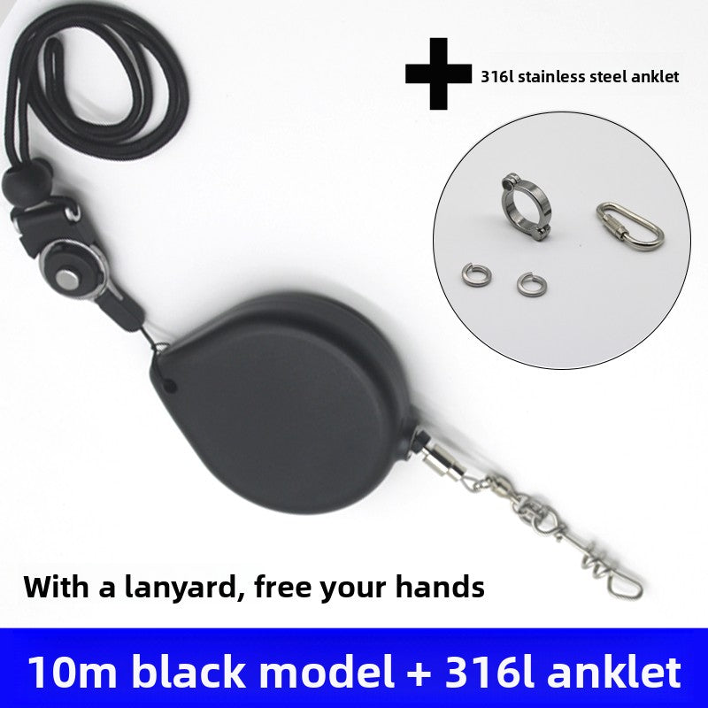 Parrot Retractable Flying Leash with Titanium Steel Foot Ring