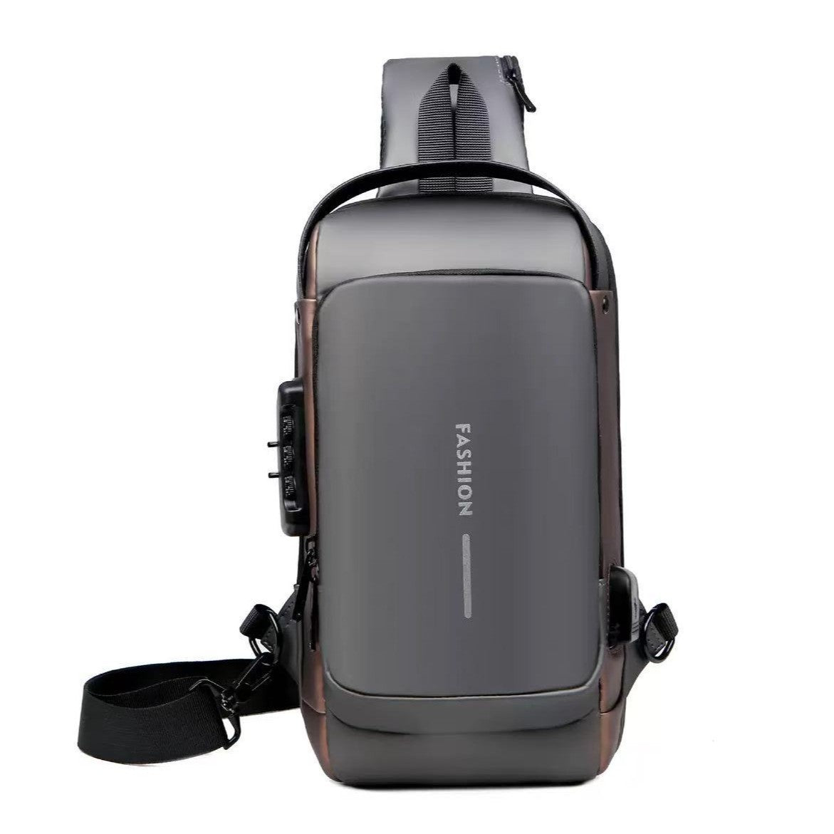 Password Lock Waterproof Chest Bag