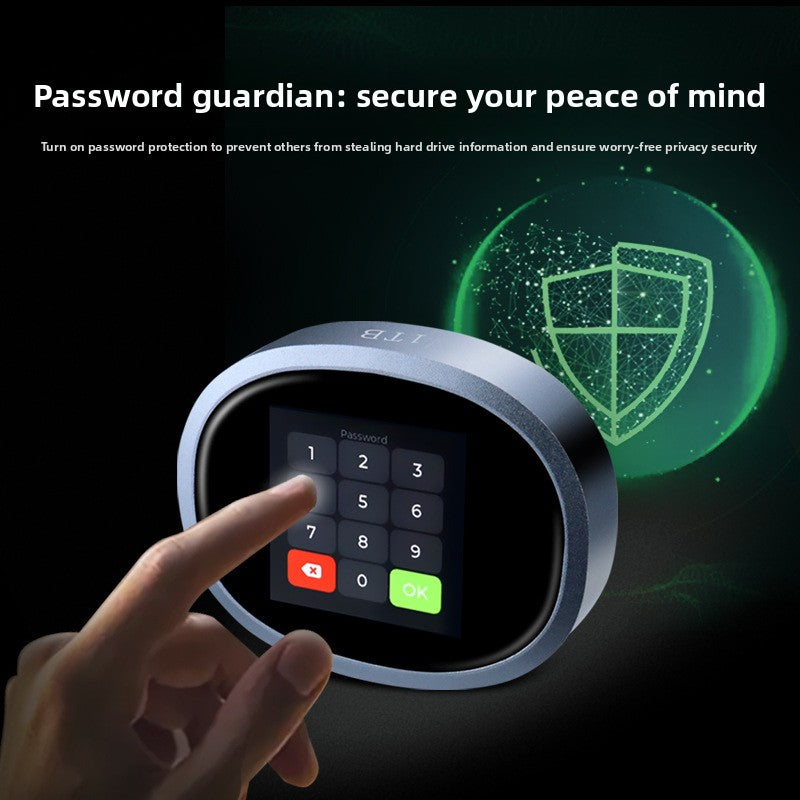 Password-Protected Portable SSD