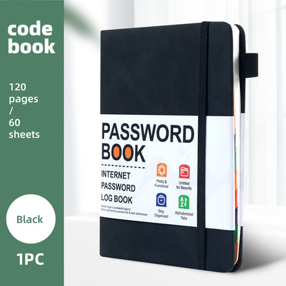 password record book