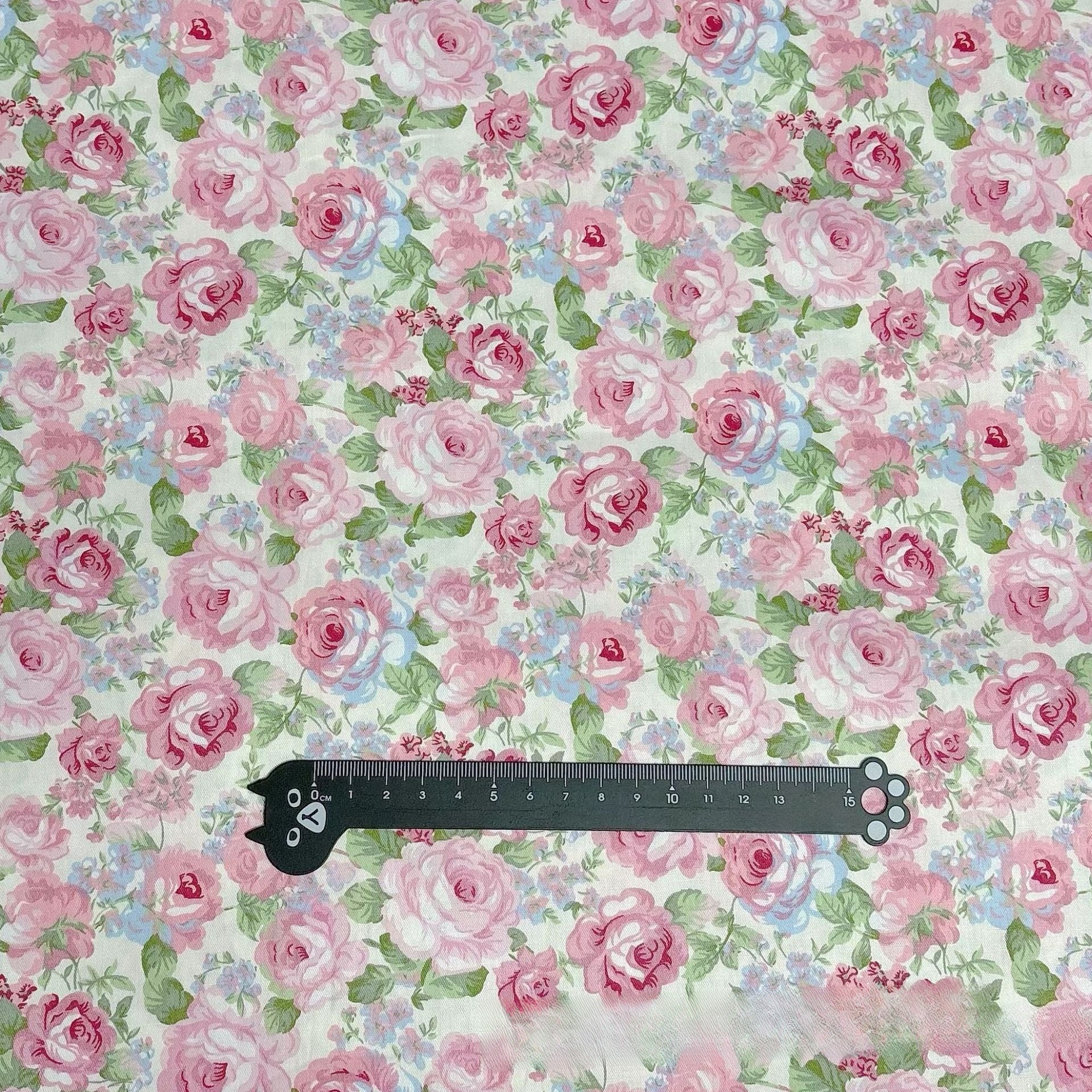 Pastoral Twill Printed Cotton Fabric