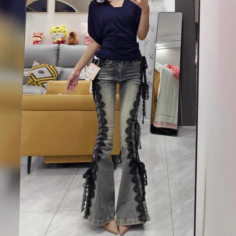 Patchwork jeans