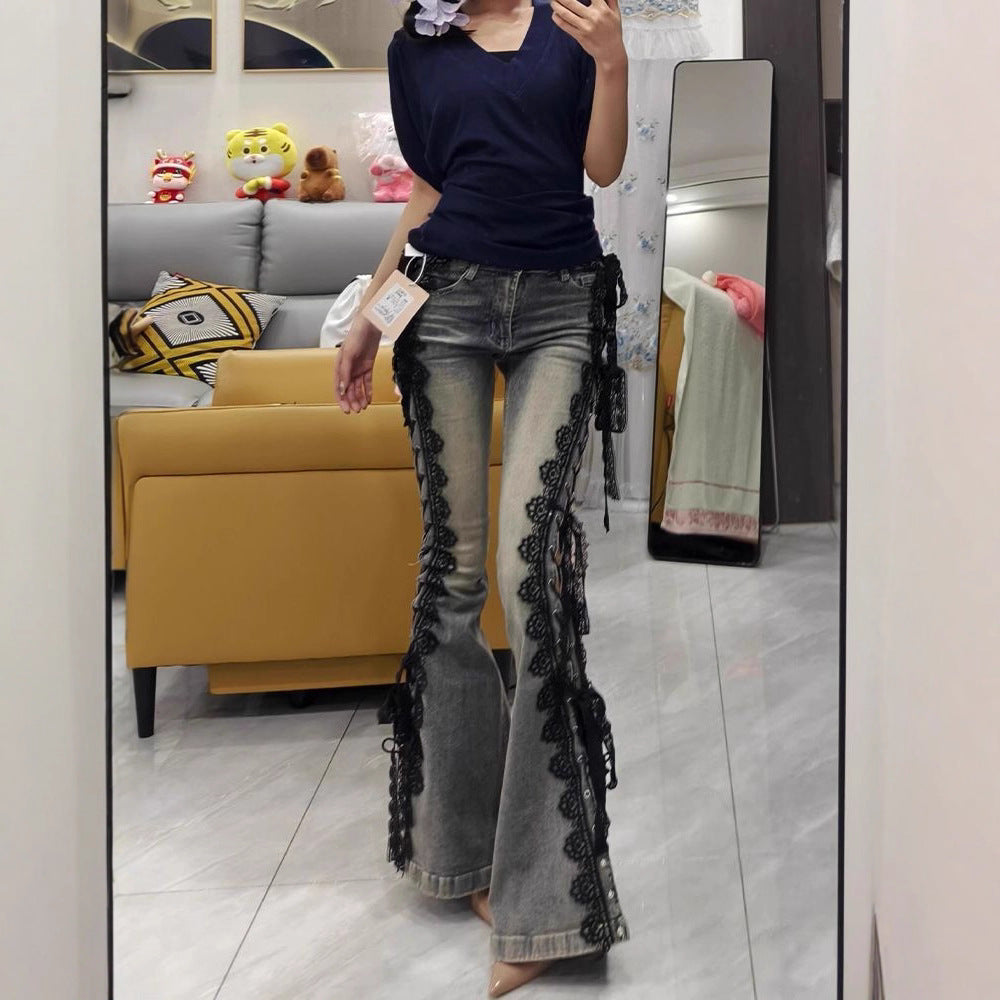 Patchwork jeans