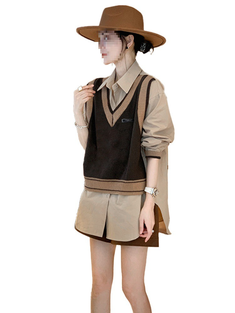 Patchwork shirt