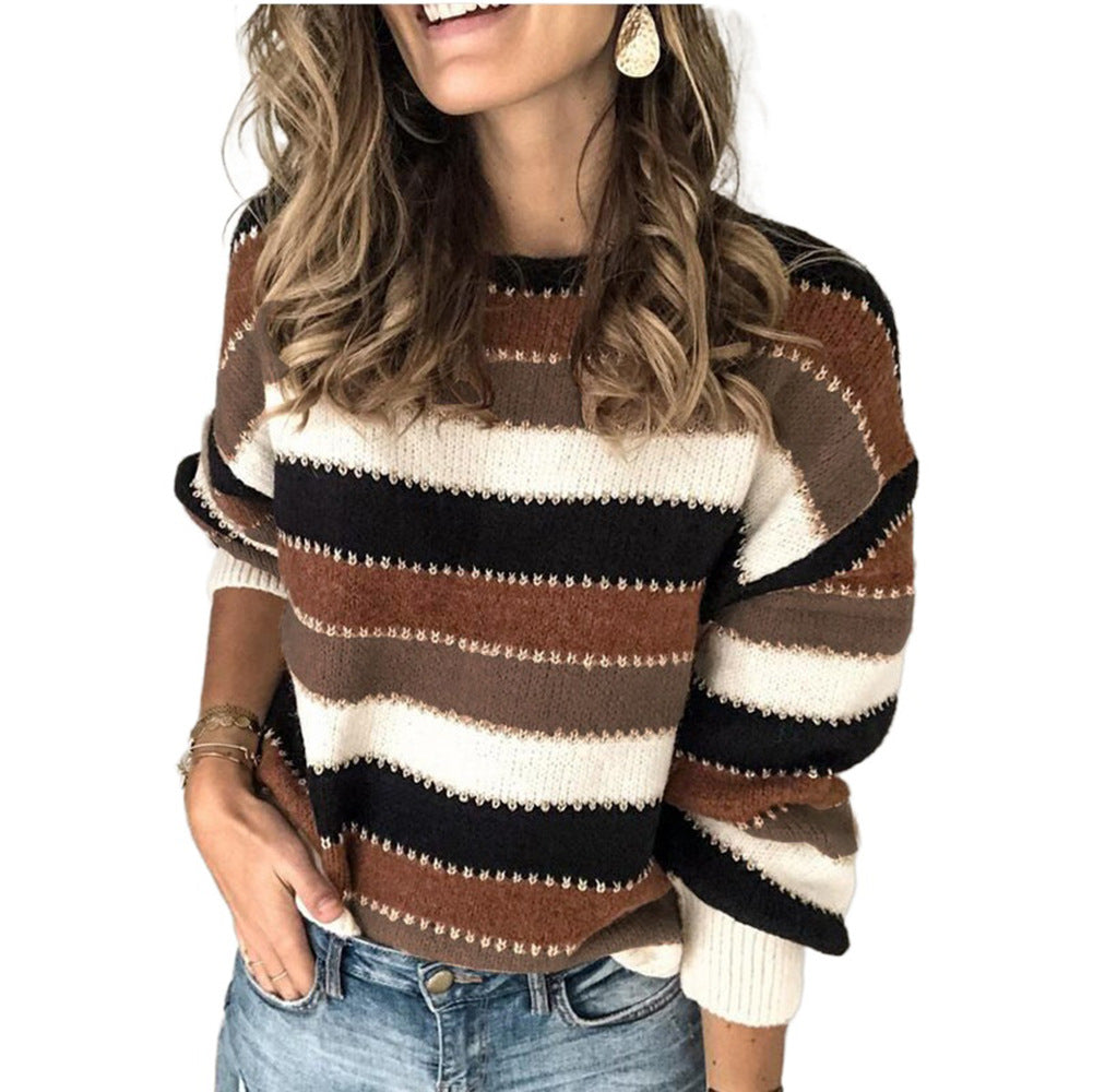 Patchwork Sweater Knitwear