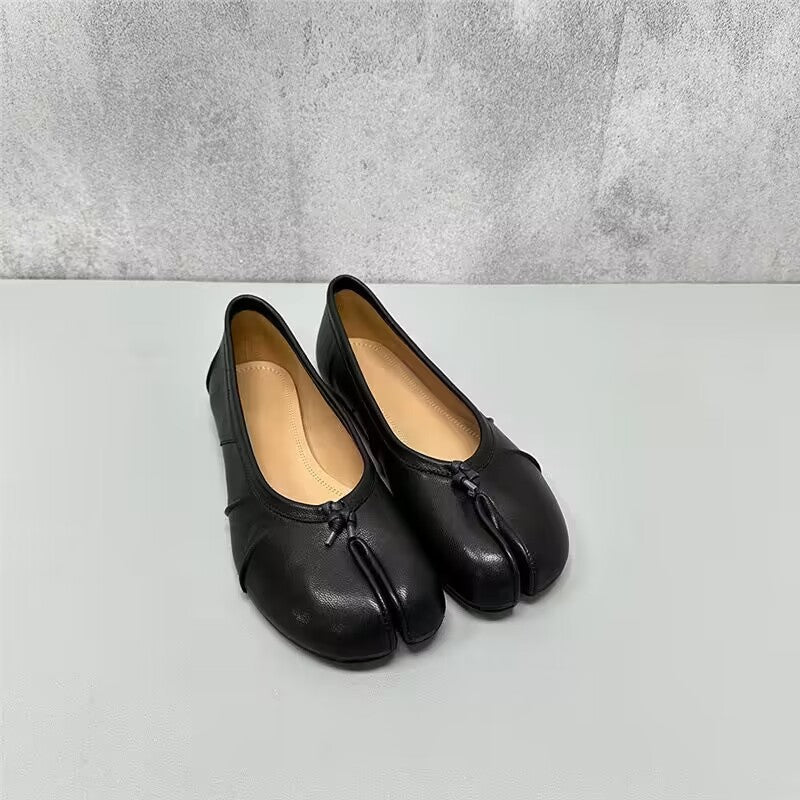 Patent Leather Flat Shoes