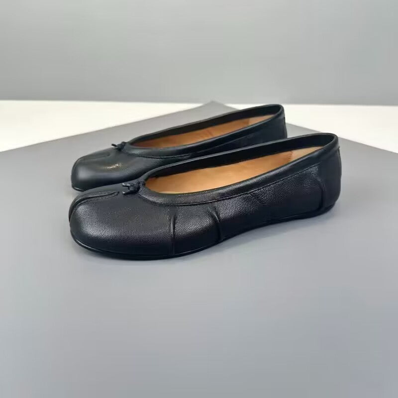 Patent Leather Flat Shoes