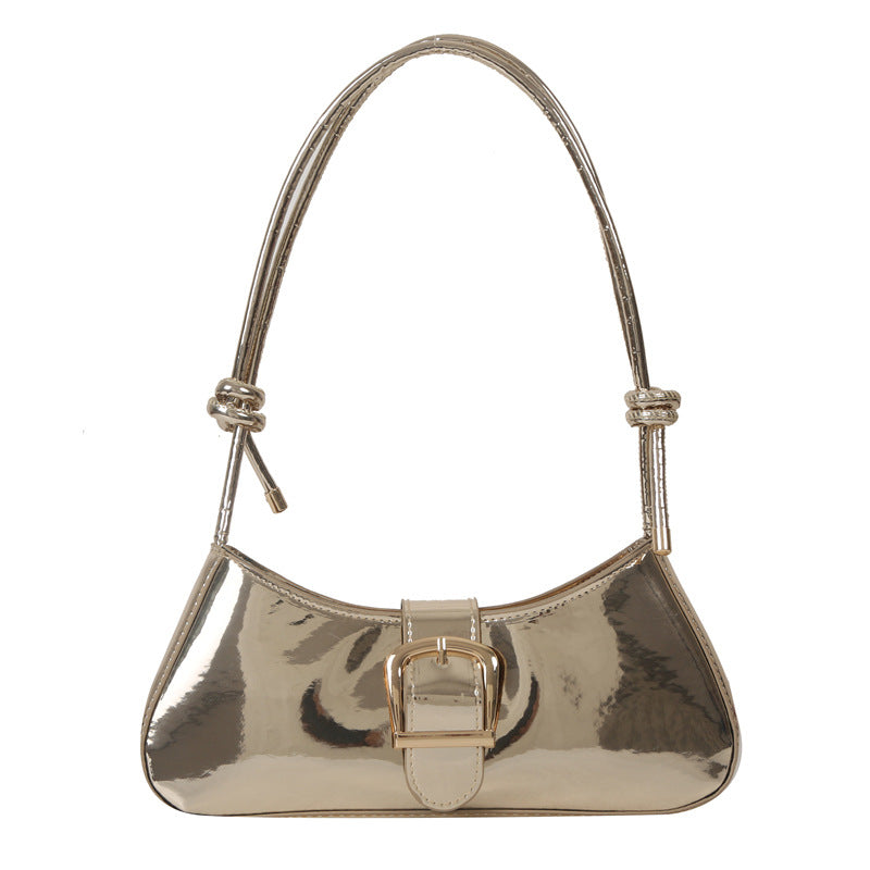 Patent Leather Small Shoulder Bag