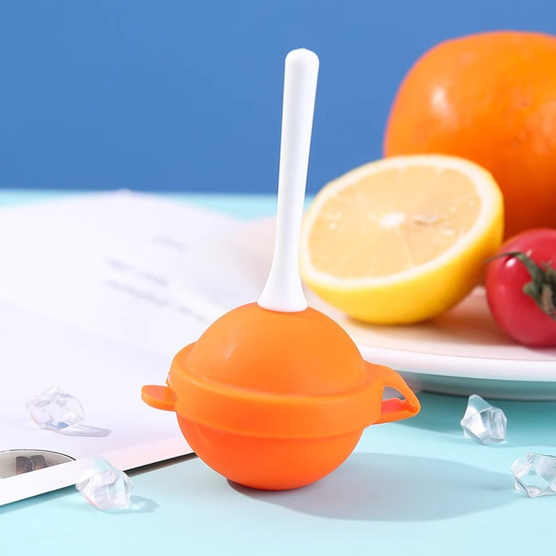 Patented Ice Hockey Silicone Ice Cream Lollipop Mold