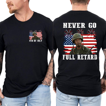 Patriotic Graphic Cotton Tshirt
