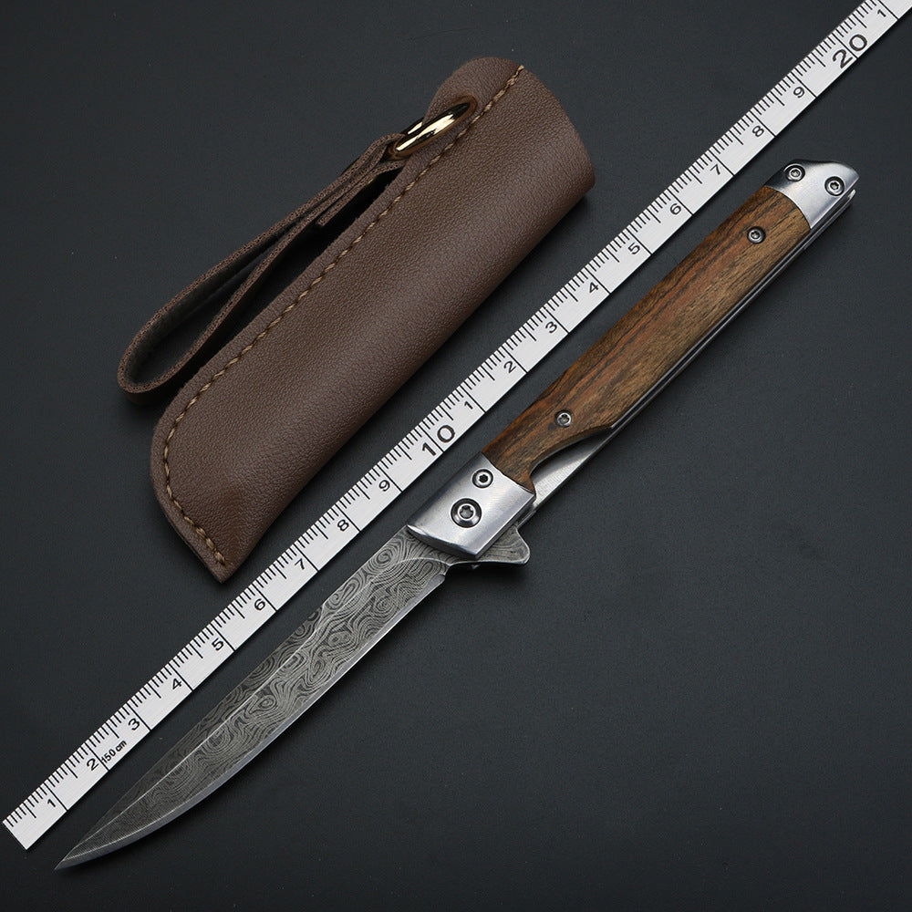 Pattern Folding Knife