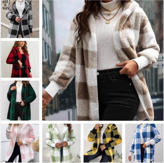 Patterned knitted cardigan