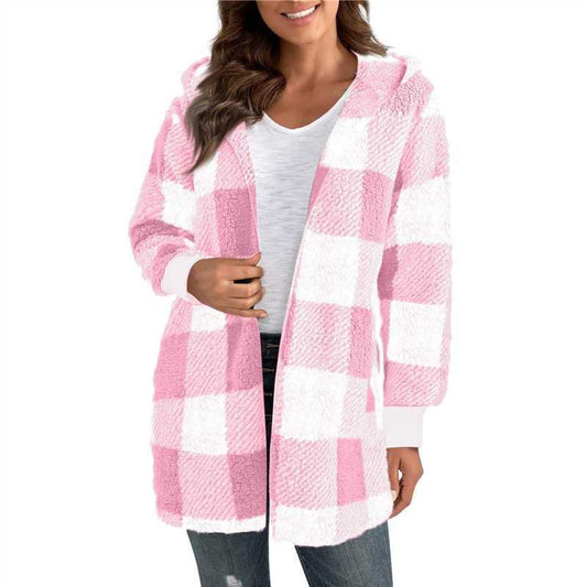 Patterned knitted cardigan