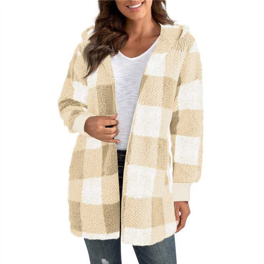 Patterned knitted cardigan