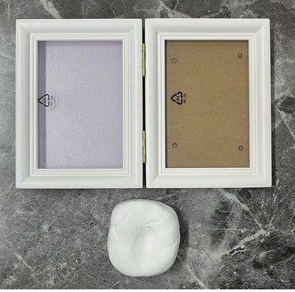 Paw Print Memorial Photo Frame with Ink Pad