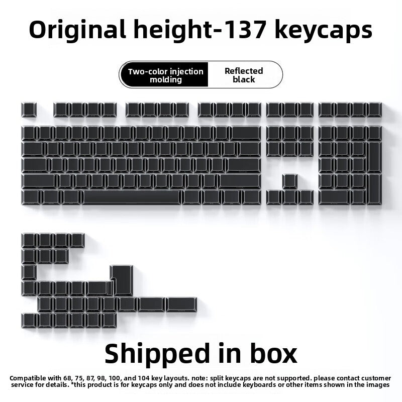 PBT Double Shot Mechanical Keyboard with RGB Backlight