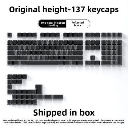 PBT Double Shot Mechanical Keyboard with RGB Backlight