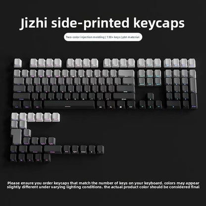 PBT Side-Engraved Keycaps for Mechanical Keyboards