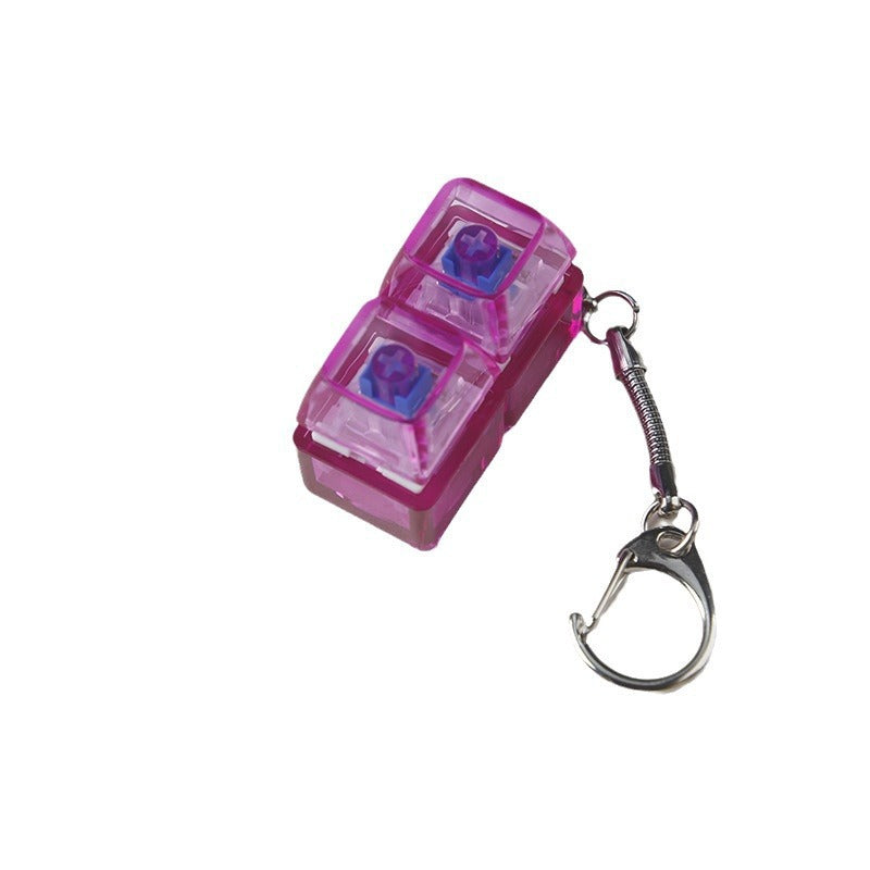 PC Transparent Key Switch Tester with RGB Light