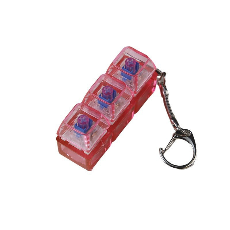 PC Transparent Key Switch Tester with RGB Light
