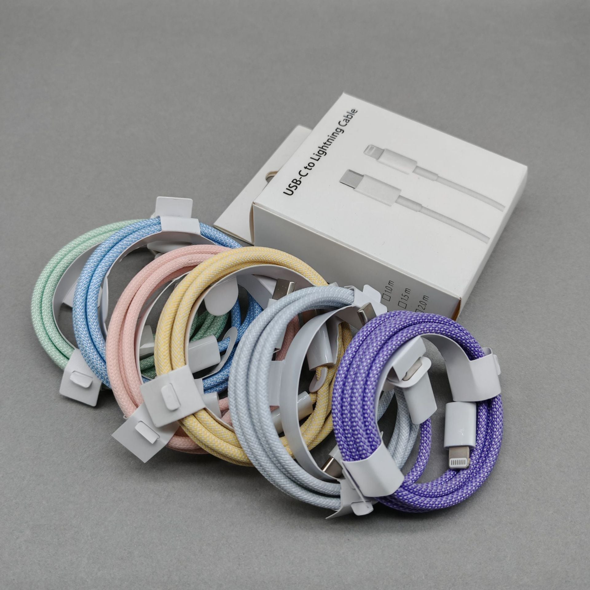PD Fast Charger Adapter with Braided Cable
