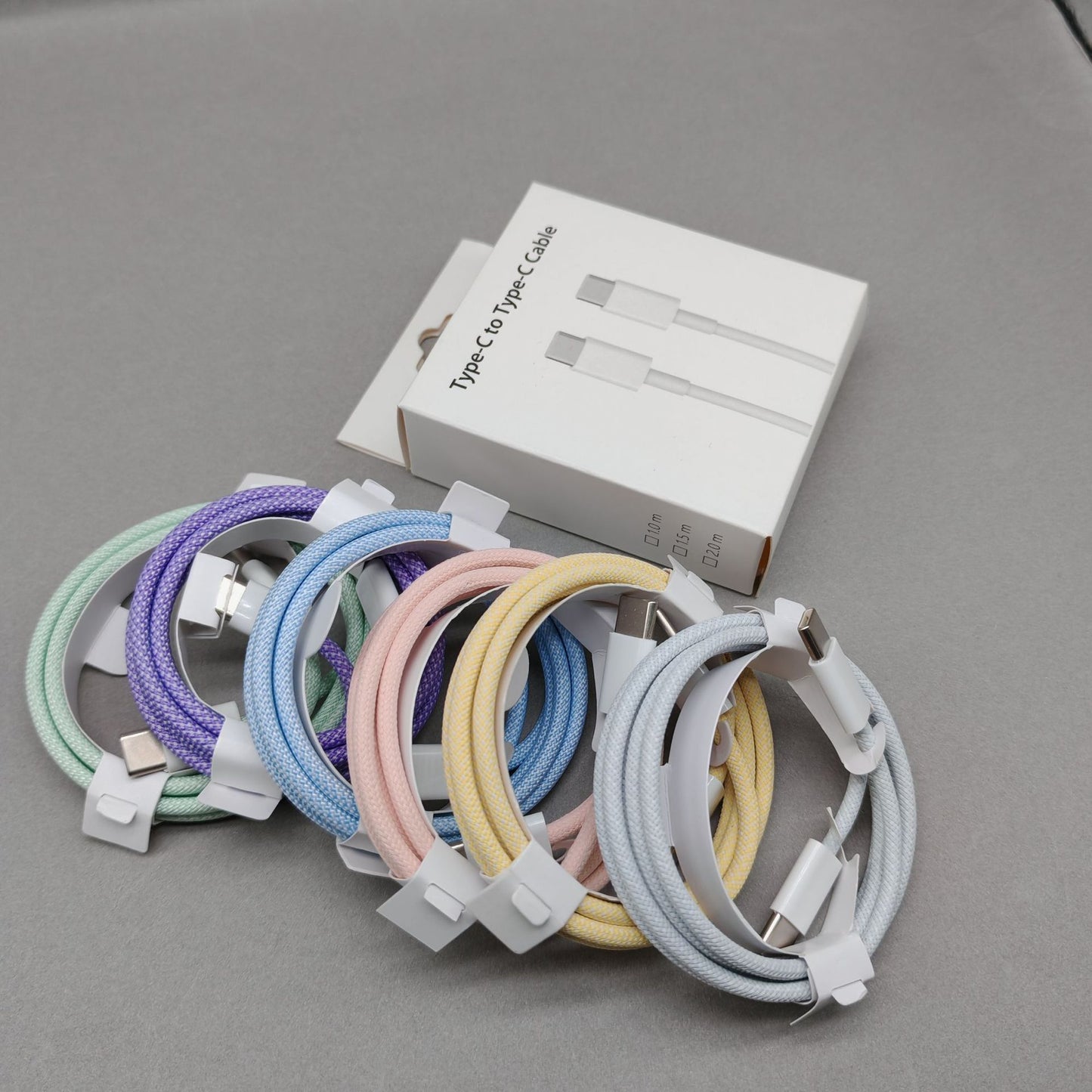 PD Fast Charger Adapter with Braided Cable