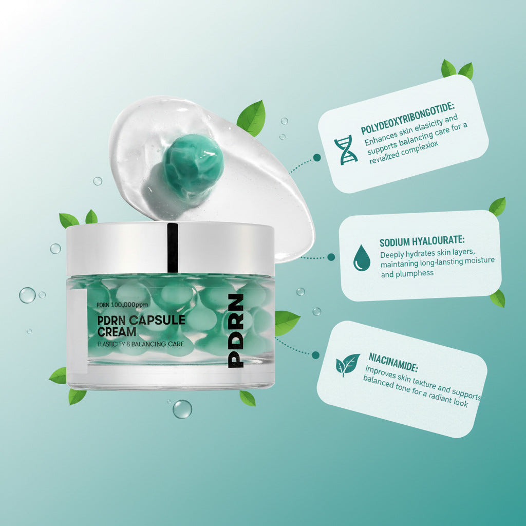 PDRN Seaweed Green Capsule Face Cream 50g