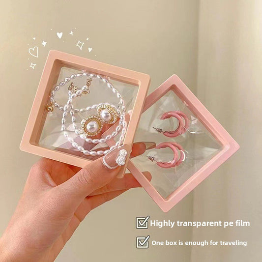 PE Film Suspension Jewelry Storage Box