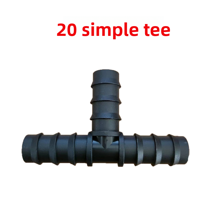 Pe Pipe Fittings Complete Set Internal Socket Direct 16 Agricultural Drip Irrigation Tape Plug 20 Pipe Tee Elbow Quick Connector