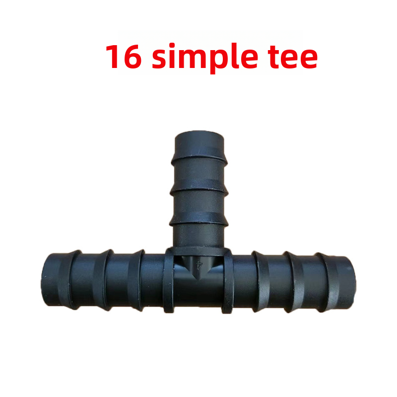 Pe Pipe Fittings Complete Set Internal Socket Direct 16 Agricultural Drip Irrigation Tape Plug 20 Pipe Tee Elbow Quick Connector