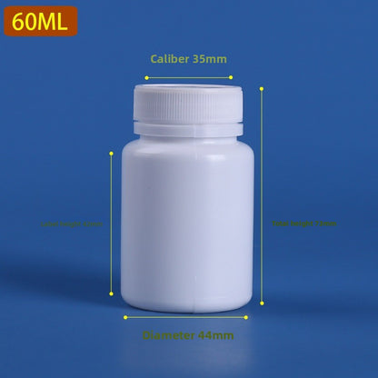 PE Plastic Empty Bottles with Screw Caps