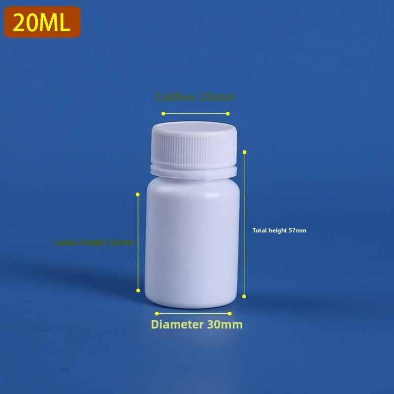 PE Plastic Empty Bottles with Screw Caps