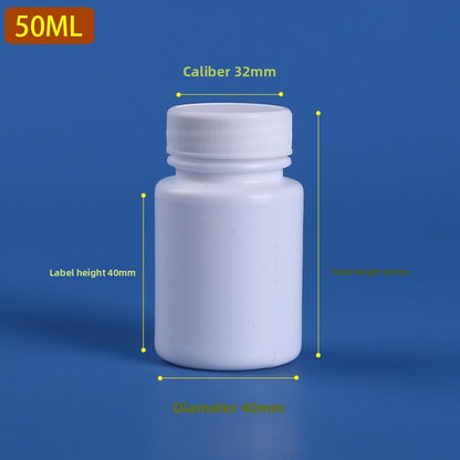 PE Plastic Empty Bottles with Screw Caps