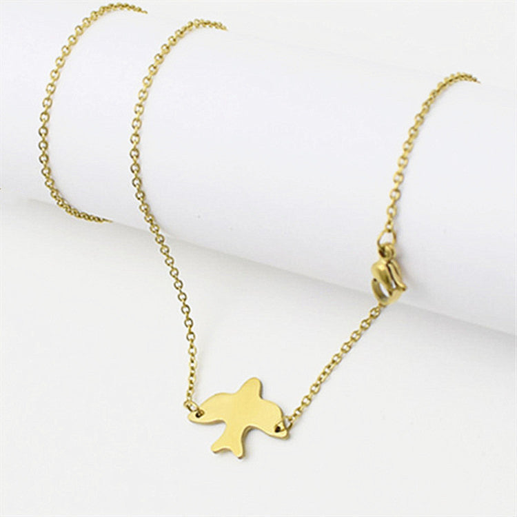 Peace Dove Collarbone Chain