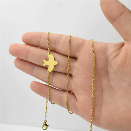 Peace Dove Collarbone Chain
