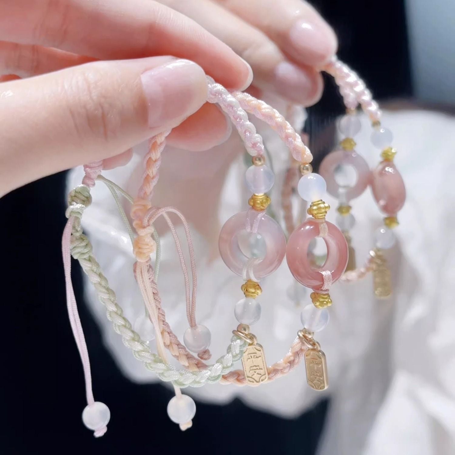 Peace knot bracelet