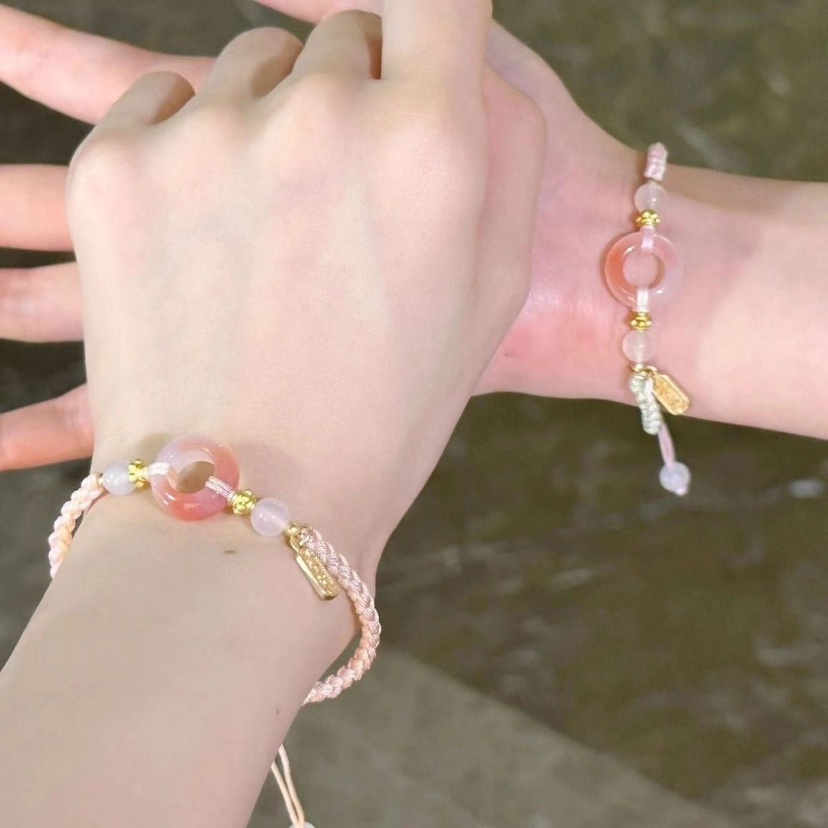 Peace knot bracelet