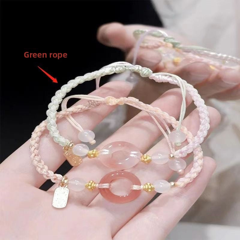 Peace knot bracelet