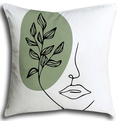 Peach Velvet Cushion Pillow Cover